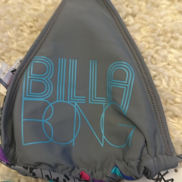 NWT billabong grey leopard bikini L - Picture 7 of 10